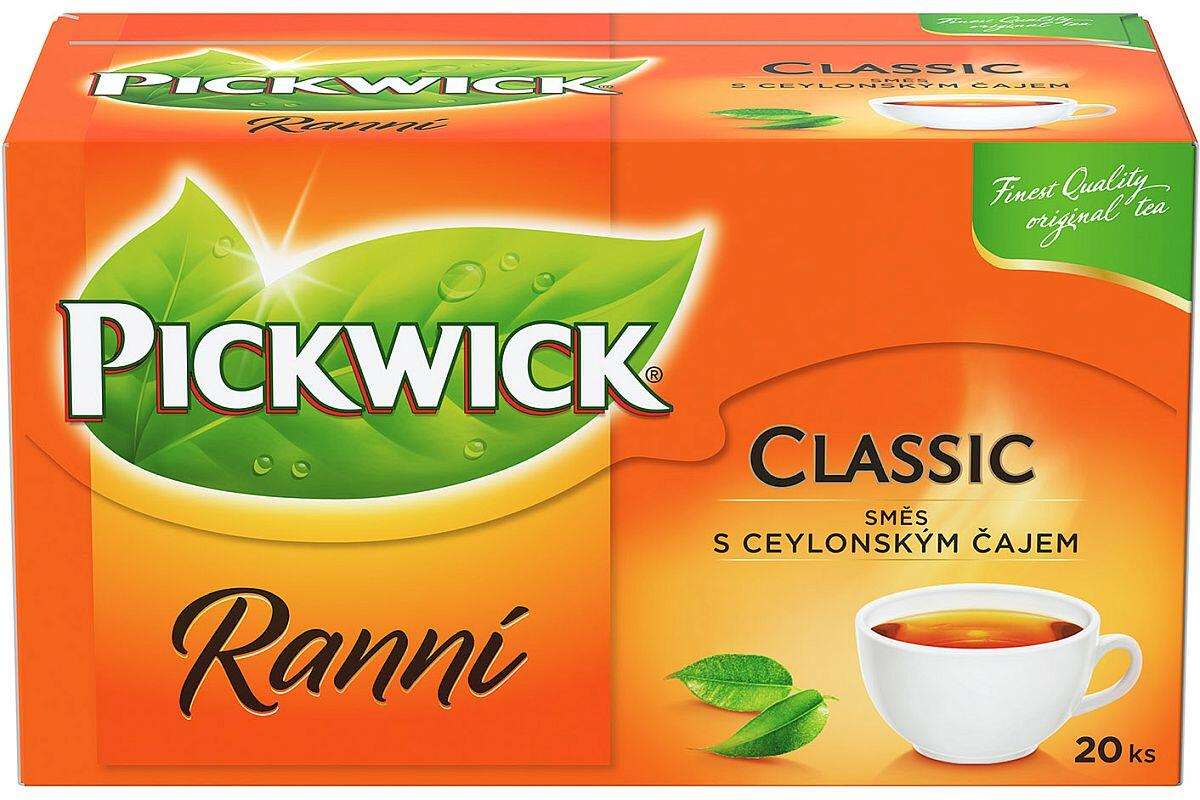 Čaj černý Pickwick Classic, Ranní, 20 sáčků | SMERO.CZ