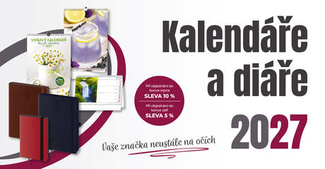 Kalendáře, diáře 2027