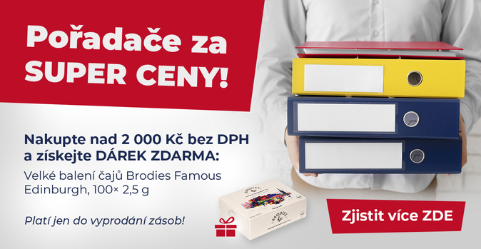 Pořadače za super ceny