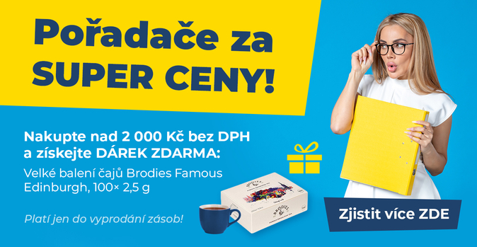 Pořadače za super ceny
