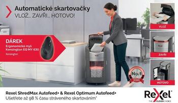 Akce Rexel Optimum a ShredMax Autofeed+