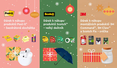 Akce kupuj Post-it a Scotch
