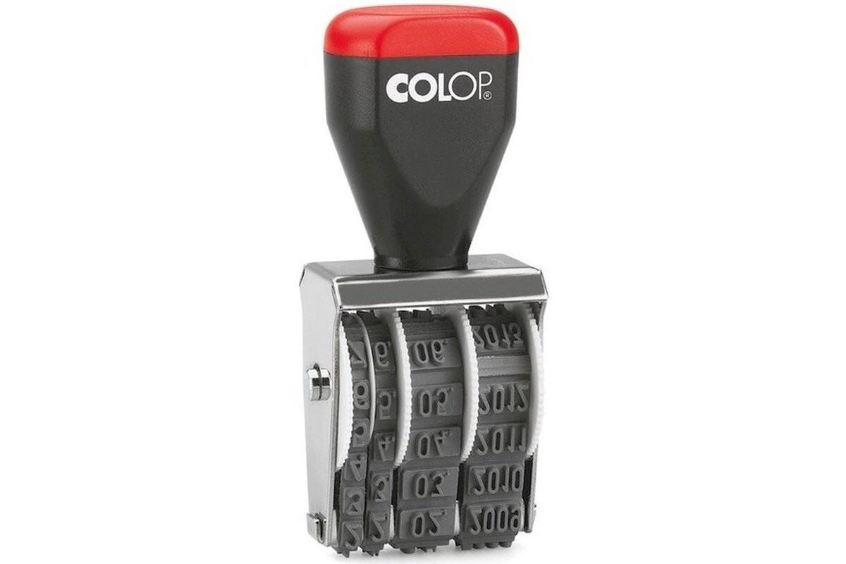 Razítko datumovka Colop 04000, výška znaků 4 mm, černé | SMERO.CZ